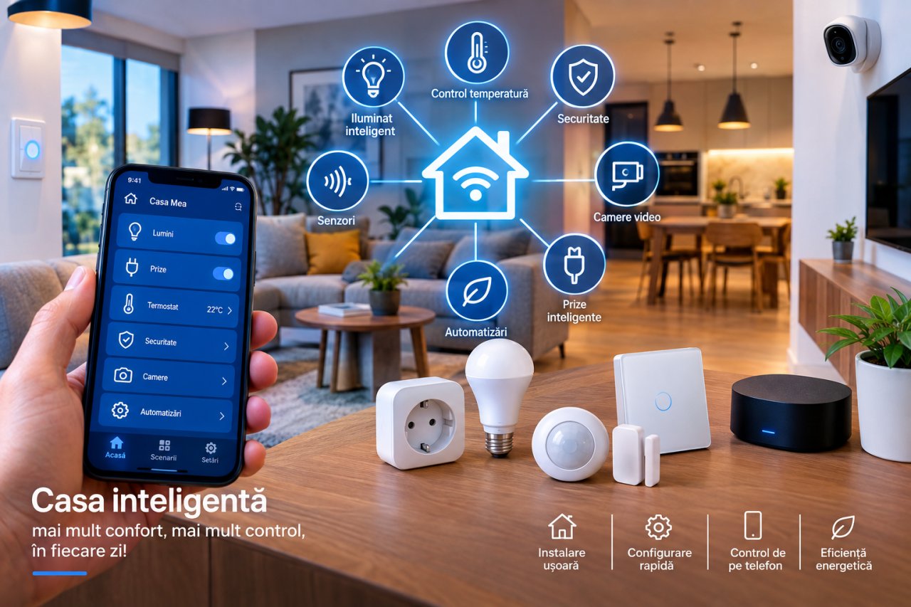 Ghid Smart Home: Cum Instalezi și Configurezi Corect Casa Inteligentă