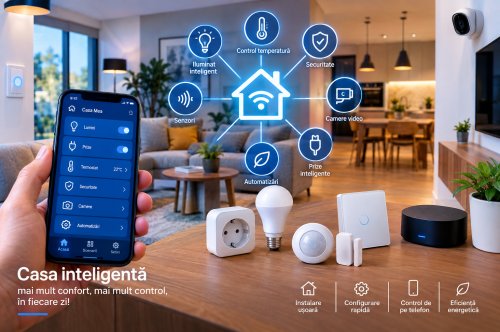 Ghid Smart Home: Cum Instalezi și Configurezi Corect Casa Inteligentă